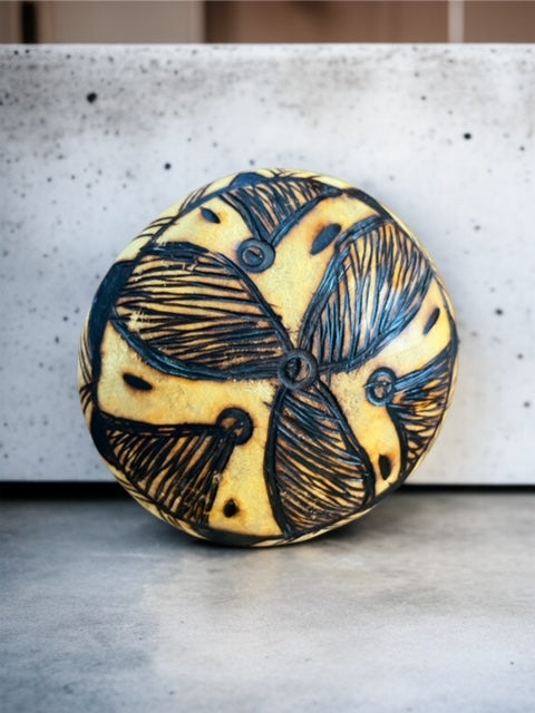 Calebasse motifs art