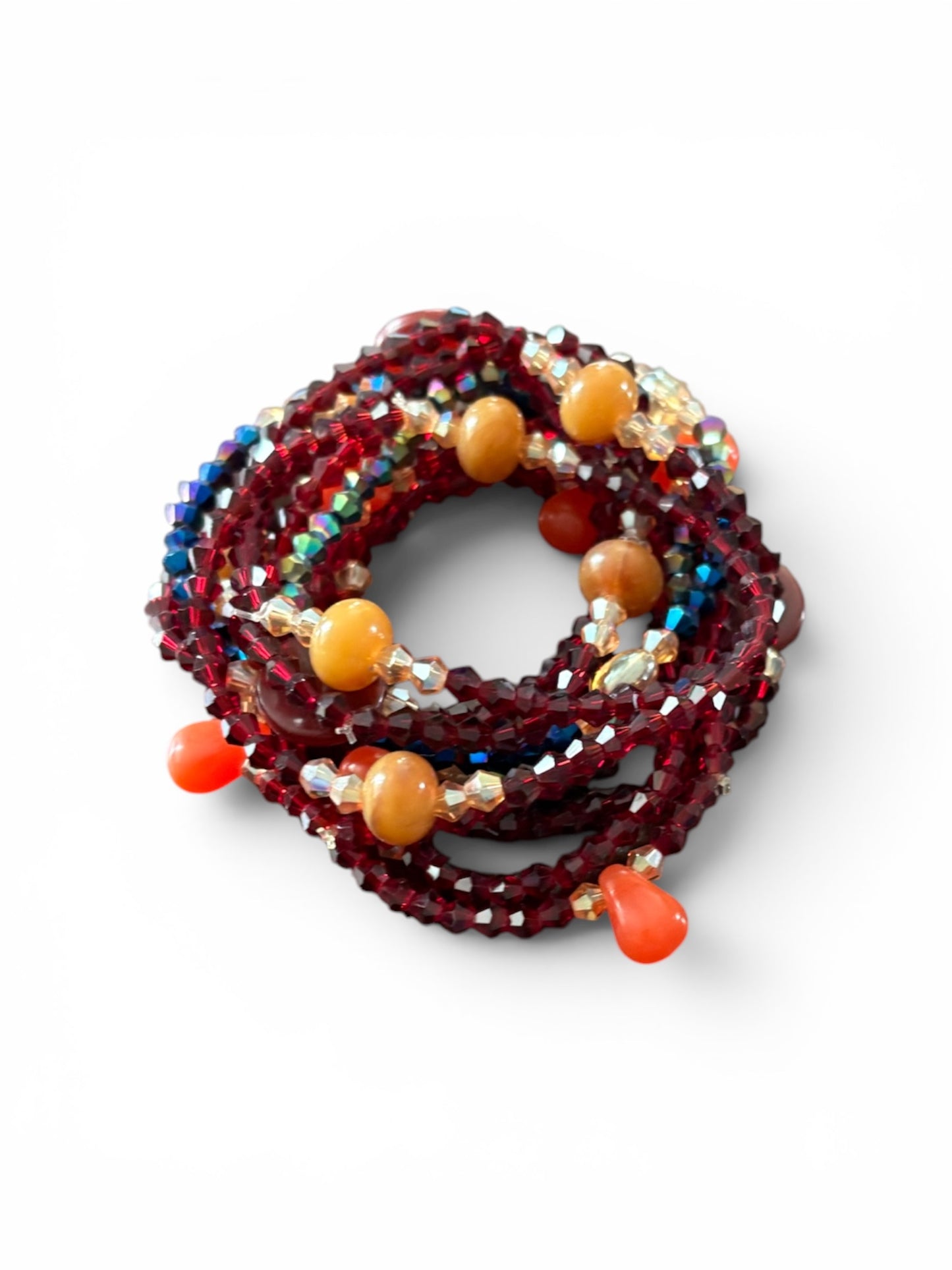 Bracelet fin en perles de cristal